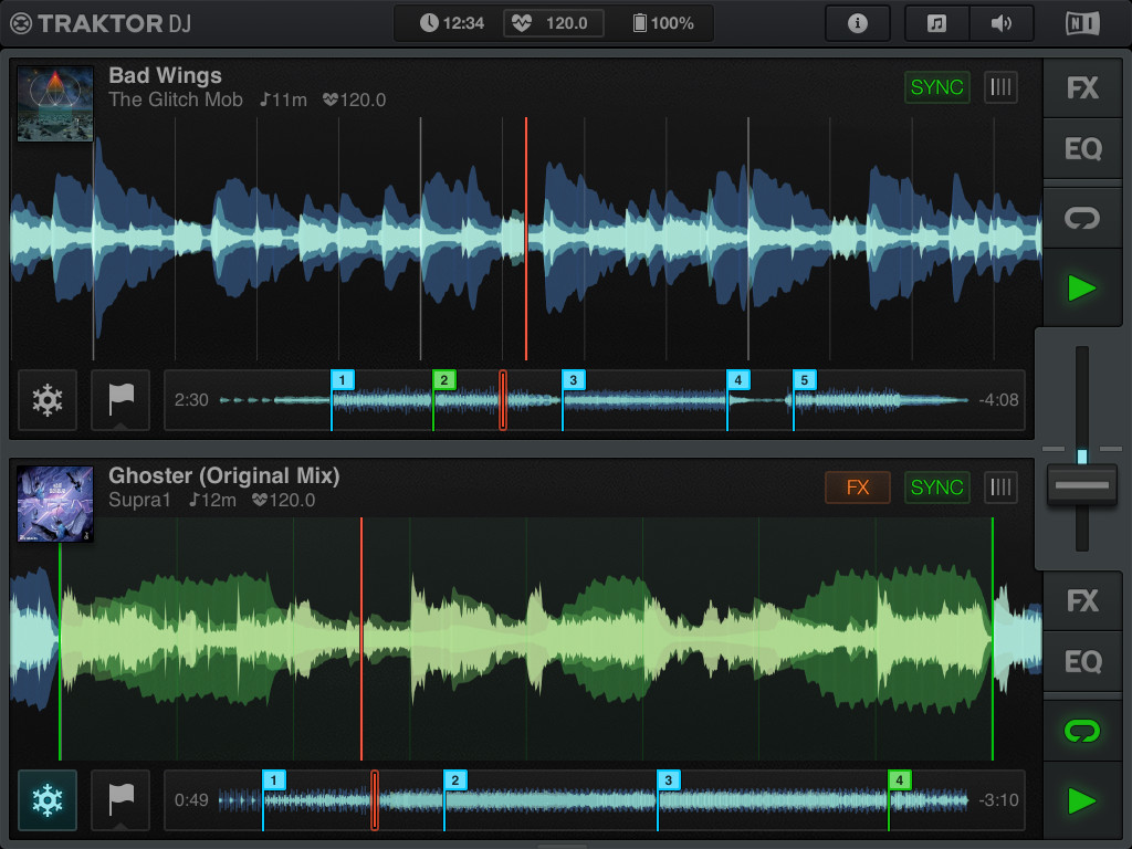 Bad wings. Traktor DJ 1. Traktor DJ Studio. Traktor DJ. Traktor DJ 2 on IPAD Mini.