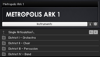 installing orchestral tools metropolis ark 1