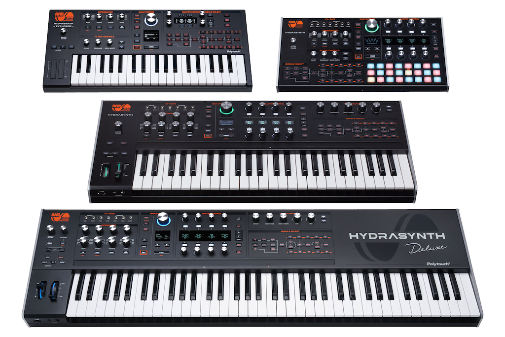 ASM Hydrasynth Family Photo White Background.png