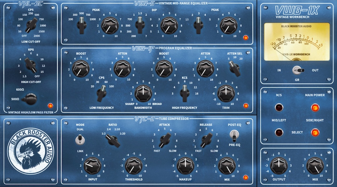 Black Rooster Audio  VWB-1X Channel-Strip-Plug-in