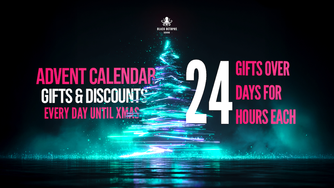 Black Octopus  Sample-Adventskalende