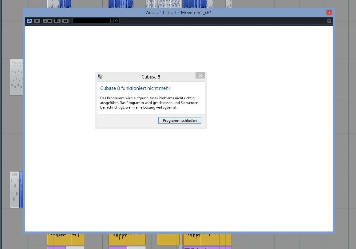 Cubase Uaslastung Movement absturz.webp