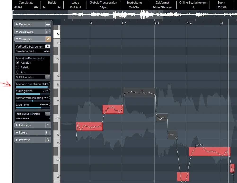 Cubase Vari Audio Pitch 100.webp