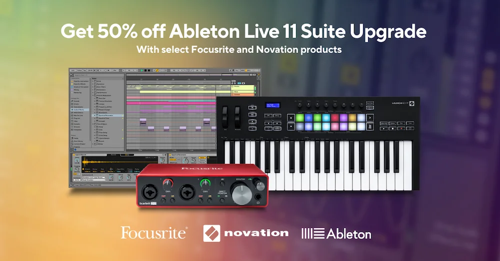 Focusrite and Novation - Ableton Promo.webp