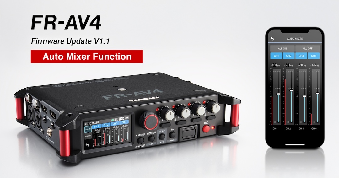 Tascam  FR-AV4 v1.10
