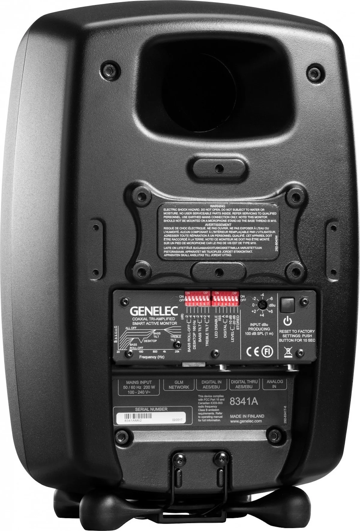 Genelec 8341A_Rückseite.webp
