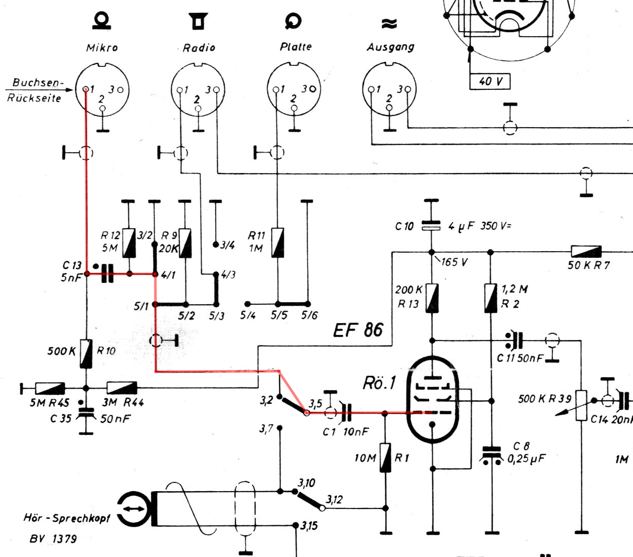 Grundig TK5 Mikrofonverstärker org.png