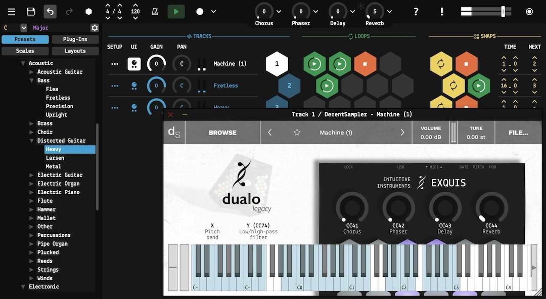 Intuitive Instruments  Exquis - Dualo Legacy