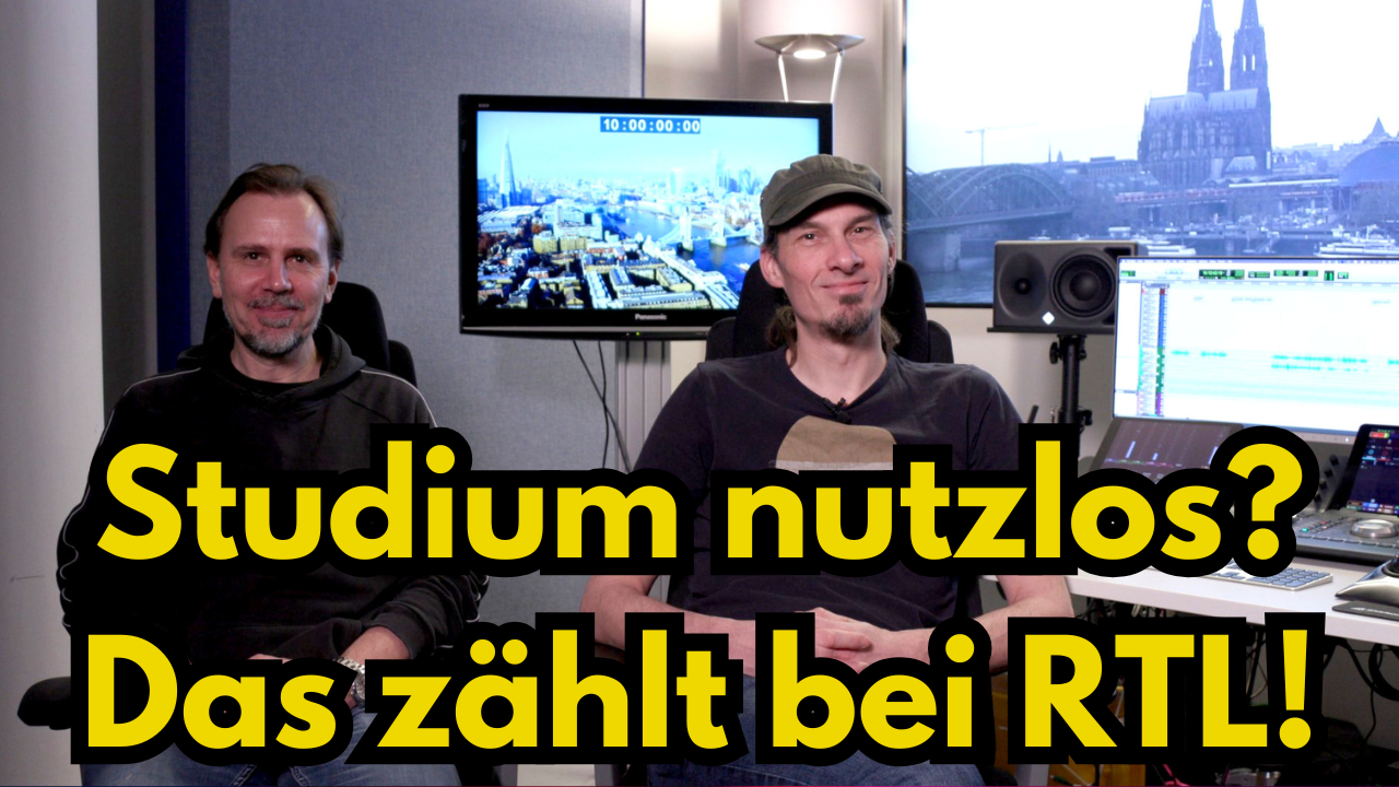 Lernen unter Live-Bedingungen: Einarbeitung im Broadcast - RTL (Teil 6)