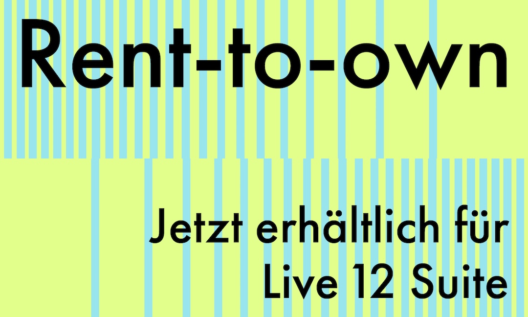 Ableton  Live 12 Suite Rent-to-own-Modell