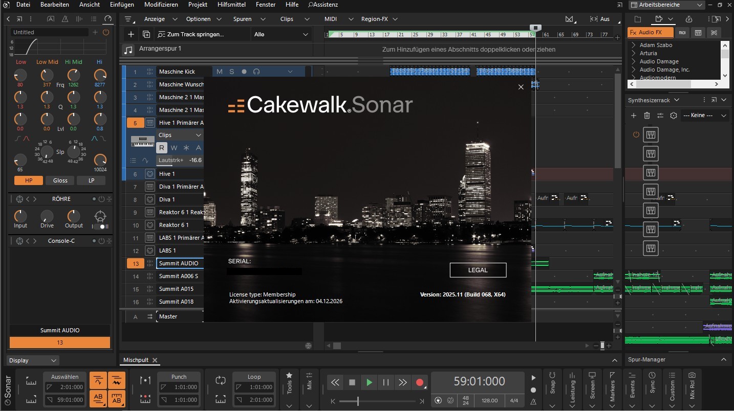 Cakewalk Sonar im Abo