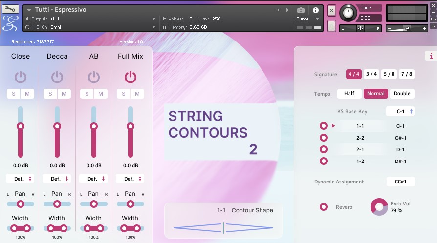 Strezov Sampling String Contours 2 im Test