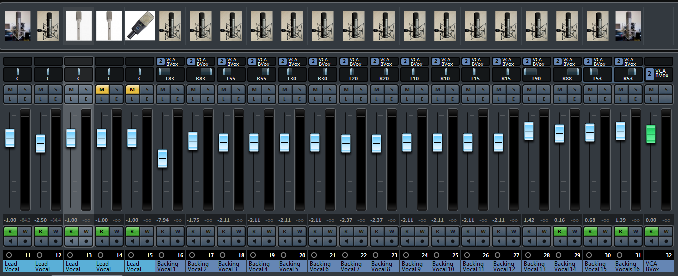 Track Icons für Cubase Mixer | RECORDING.de