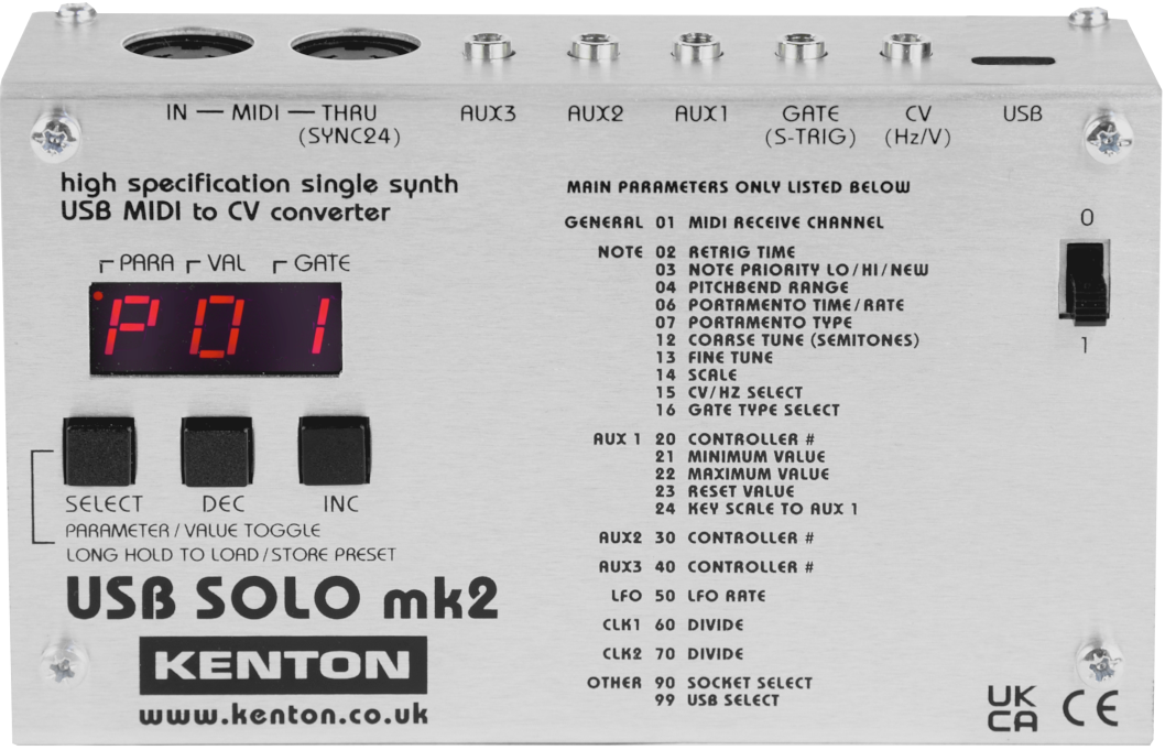 Kenton Electronics  USB Solo mk2