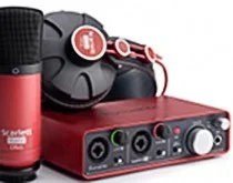 Focusrite Scarlett Studio - komplettes Recording-Paket für Musiker.webp