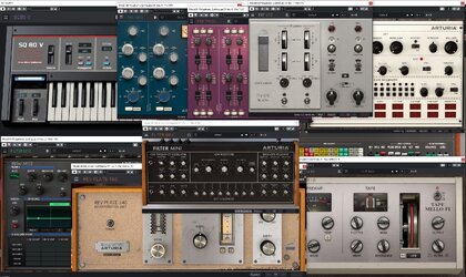 Arturia div. Plugins