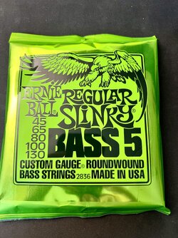 Ernie Ball Regular Slinky Bass 5