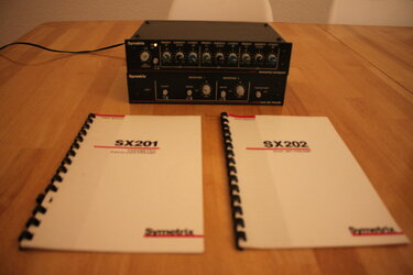 Symetrix S201 Parametric Equalizer & S202 Dual Mic PreAmp