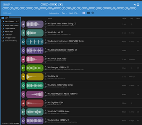 Waves Cosmos Sample Organizer