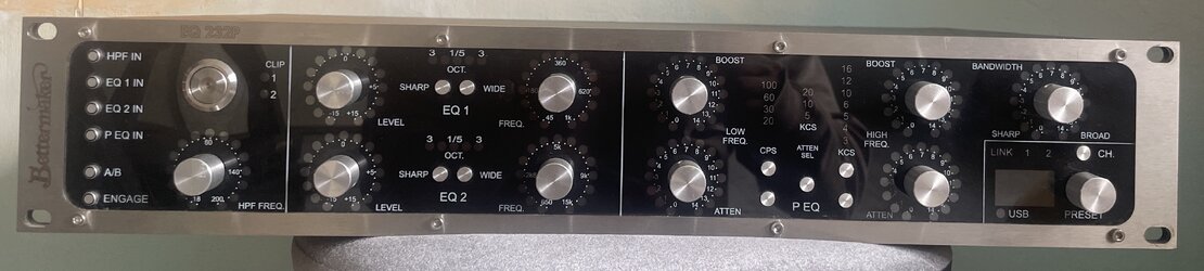 Bettermaker p232 mk1 Mastering EQ