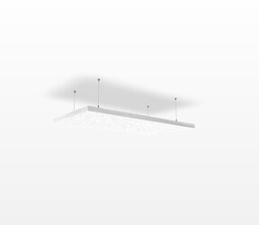 2 Hofa Deckensegel Absorber - weiß - neu - je 60x60 cm