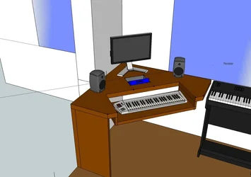 Musikschreibtisch - eingebautes Saffire2.webp