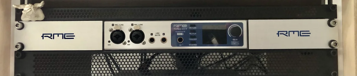 RME UCX ii neuwertig inkl. 19" Rackohren