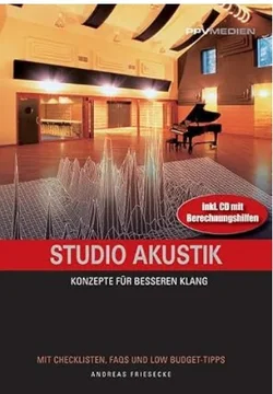 Buch "Studio Akustik: Konzepte für besseren Klang" gesucht