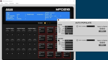 AKAI MPD218 Editor.webp