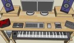 Studiotisch & Rack 2 HE 4 Beine Komplett VIII.jpg