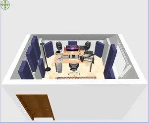 Schlafzimmer Studio Dachschräge Luftansicht.webp Schlafzimmer Studio Dachschräge Luftansicht.webp