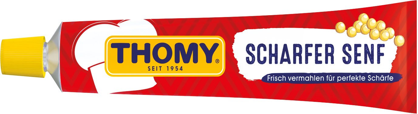 Thomy scharfer Senf, 15er Pack (15 x 100 ml) : Amazon.de: Lebensmittel &  Getränke