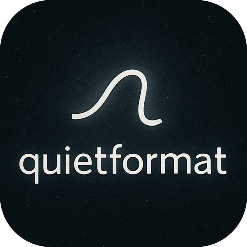 www.quietformat.com