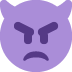 Wütendes Gesicht mit Hörnern :imp: 👿
