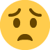 Besorgtes Gesicht :worried: 😟