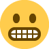 Grimassenschneidendes Gesicht :grimacing: 😬